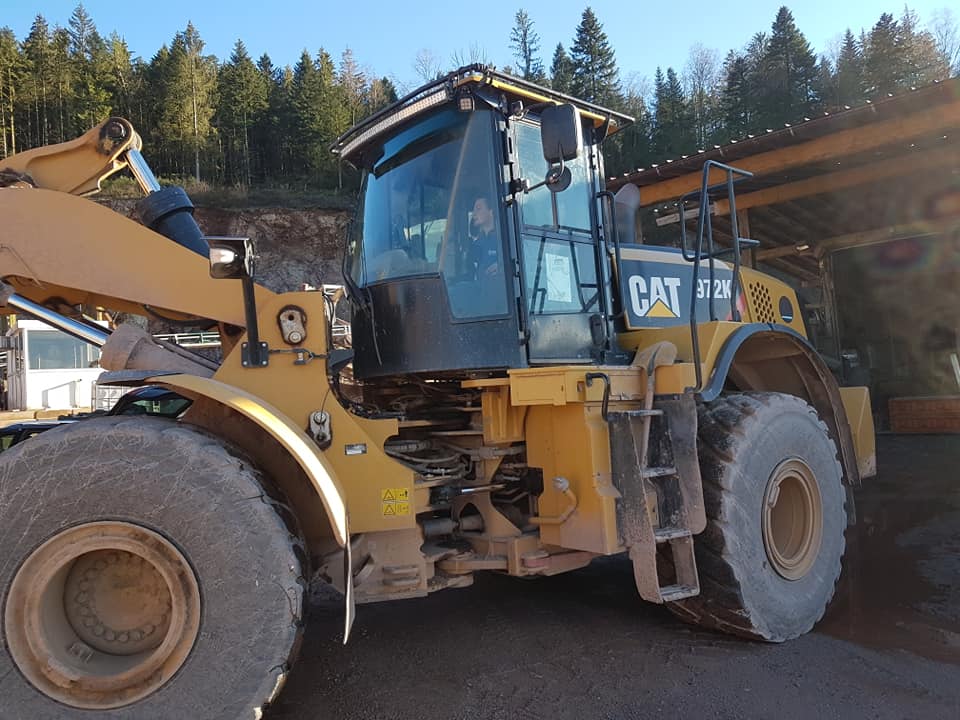 CAT 972K üzerine montaj