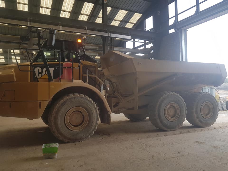 Boitier ECOLOW pour tombereau CATERPILLAR